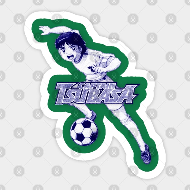 Captain Tsubasa Popart Sticker by masnono